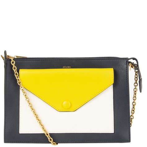 celine envelope clutch bag|Celine Céline Envelope Clutch .